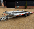 Tilted Brian James A-Transporter Car Trailer For Hire In Hampshire