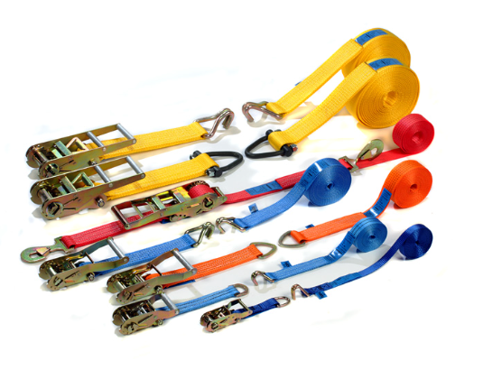 Multi Coloured Ratchet Straps